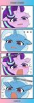  2017 blush comic duo english_text equine female feral friendship_is_magic horn looking_at_viewer lumineko mammal my_little_pony open_mouth purple_eyes simple_background starlight_glimmer_(mlp) text trixie_(mlp) unicorn white_background 