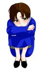  akazukin_chacha blue_robe open_eyes shiine sitting 