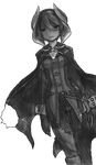  1girl made_in_abyss monochrome official_art ozen_the_immovable 