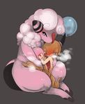  2013 anthro blush breast_grab breasts duo female grey_background grope hand_on_breast male male/female mareep nintendo pok&eacute;mon scrafty semi-anthro sex simple_background size_difference tingtongten video_games 