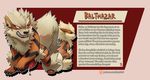  arcanine erection fur haychel nintendo orange_fur penis pok&eacute;mon precum video_games 