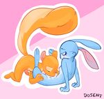  andre_(dosent) anthro blue_fur blush breasts cunnilingus dosent erection eyes_closed female fur lagomorph male male/female mammal oral penis rabbit rodent sex simple_background small_breasts squirrel tapering_penis vaginal 