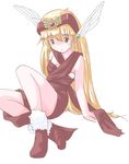  akazukin_chacha cosplay hat magical_princess santa sitting 
