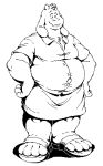  anthro boss_monster breasts caprine cleavage clothed clothing digital_media_(artwork) eyelashes female footwear goat happy mammal overweight overweight_female pixel_(artwork) sandals scarfofsilver shoes skirt slightly_chubby smile solo toriel undertale video_games 