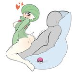  &lt;3 2016 absurd_res ambiguous_penetration breasts butt clothed clothing digital_media_(artwork) duo faceless_male female gardevoir hi_res human human_on_humanoid humanoid interspecies m0n1e male male/female mammal nintendo nipples not_furry nude penetration pok&eacute;ball pok&eacute;mon sex simple_background solo_focus sweat topless video_games white_background 