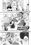  &lt;3 anthro cat comic english_text eyewear feline female glasses greyscale human male mammal midori_(nakagami_takashi) monochrome nakagami_takashi size_difference tagme text 