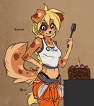  2016 cake canine clothing dog female fluff-kevlar food mammal portal_(series) solo valve video_games zofie 