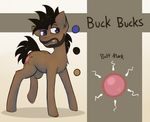  buck_bucks equine fan_character horse male mammal marsminer model_sheet my_little_pony pony solo 