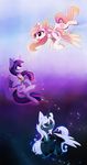  2017 abstract_background blue_eyes cutie_mark equine feathered_wings feathers female feral friendship_is_magic group hair hi_res horn jewelry magnaluna mammal my_little_pony necklace pink_eyes pink_feathers pink_hair princess_celestia_(mlp) princess_luna_(mlp) purple_eyes purple_feathers purple_hair smile twilight_sparkle_(mlp) winged_unicorn wings 