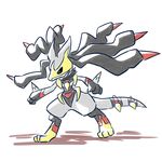  black_sclera canine fusion giratina legendary_pok&eacute;mon lucario mammal nintendo pok&eacute;mon red_eyes spikes video_games 