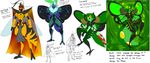  2017 absurd_res alien antennae anthro arthropod butterfly digital_media_(artwork) gabberstagged hi_res insect insect_wings male meta_(trinity_boys) moth official_art open_mouth simple_background smile trinity_boys video_games wasp white_background wings 