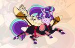  2017 armor blue_eyes cat clothed clothing crossover earthsong9405 equine feline female feral friendship_is_magic hair horn inuyasha looking_at_viewer mammal multicolored_hair my_little_pony solo starlight_glimmer_(mlp) two_tone_hair unicorn 