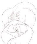  anthro anthrofied ass_up big_breasts breasts fdokkaku female huge_breasts invalid_tag legendary_pok&eacute;mon lugia marine nintendo open_mouth pok&eacute;mon saliva saliva_string tongue tongue_out video_games 