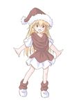  akazukin_chacha cosplay hat magical_princess open_eyes santa standing 