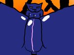  2017 female hi_res looking_at_viewer mae_(nitw) night_in_the_woods nude pussy simple_background 