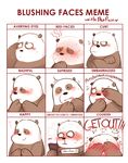  2017 bear blood blush cartoon_network cold_sweat digital_drawing_(artwork) digital_media_(artwork) mammal nosebleed panda panda_(wbb) rubenesque steam toragoru we_bare_bears 