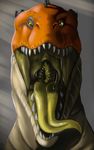  ambiguous_gender apoptosis dinosaur gaping_mouth looking_at_viewer mouth_shot saliva solo teeth 