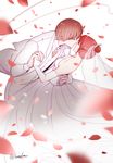  dress gintama kagura maosen okita_sougo wedding_dress 