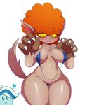  &lt;3 2016 anthro big_breasts bikini blue_hair blue_skin blush breasts camel_toe canine claws clothing curly_hair digital_media_(artwork) duo female fur ghost ghoul_school hair hi_res looking_at_viewer mammal multicolored_hair nipple_bulge one_eye_closed open_mouth orange_hair phantasma_phantom pussy red_eyes scooby-doo_(series) simple_background sling_bikini smile spirit sssonic2 sweat swimsuit thick_thighs two_tone_hair voluptuous were werewolf white_background white_hair wide_hips wink winnie_werewolf wolf yellow_sclera 