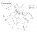  2017 angry anthro areola bat big_breasts blush breasts butt cleavage clothed clothing fancharacter female fur hair horny_(disambiguation) huge_breasts mammal nipples nude pussy rav ravnic solo sonic_(series) teeth wings 
