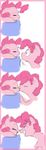  2017 blush comic crossgender equine female friendship_is_magic horse kissing male mammal my_little_pony nolycs pinkie_pie_(mlp) pony 