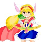  akazukin_chacha arrow blonde_hair bow magical_princess open_eyes 