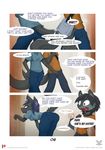  2017 anthro brother brother_and_sister canine comic dialogue digital_media_(artwork) duo english_text female fox male mammal ratcha_(artist) rick_(ratcha) rina_(ratcha) sibling sister text 