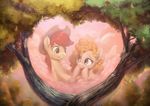  &lt;3 2017 apple assasinmonkey bright_mac_(mlp) duo earth_pony equine eye_contact female feral food friendship_is_magic fruit hair hat horse mammal my_little_pony outside pear pear_butter_(mlp) plant pony smile tree 