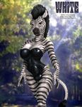 2000 breasts bulge dickgirl doug_winger equine intersex mammal nipples penis solo zebra 
