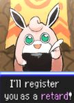  ambiguous_gender english_text green_eyes looking_at_viewer nintendo pok&eacute;mon solo text unknown_artist video_games wigglytuff 
