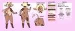  2017 anthro big_butt bovine breasts butt digital_media_(artwork) ear_piercing fan_character female fur gradient_background hair hi_res hooves horn looking_at_viewer mammal mary_(neboone) model_sheet multicolored_fur navel neboone nipples nude piercing pose simple_background slightly_chubby smile solo standing text tongue 