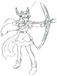  akazukin_chacha arrow magical_princess open_eyes sketch standing 