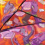  a_story_with_a_known_end anthro attack blood calder_(a_story_with_a_known_end) comic dialogue dragon english_text fight horn male ripli russian_text rylan_(a_story_with_a_known_end) scalie spiked_tail text translated 