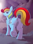  2017 absurd_res anatomically_correct anatomically_correct_pussy animal_genitalia animal_pussy anus butt cutie_mark dimfann dock equine equine_pussy female feral friendship_is_magic hair hi_res hooves looking_at_viewer mammal multicolored_hair my_little_pony pegasus pussy rainbow_dash_(mlp) rainbow_hair smile solo underhoof wings 