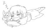  akazukin_chacha chacha riiya sketch sleeping wolf 