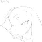  angry dengon female long_ears oral simple_background toriel undertale video_games 