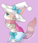  artist_request blue_eyes cat cat_busters furry hat open_mouth 