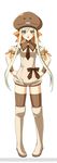  :o artist_request beige_footwear blonde_hair blush_stickers boots bow cosplay dengeki green_eyes hair_between_eyes hair_bow hands_on_hips hat highres kigurumi knee_boots long_hair looking_at_viewer mushroom nameko_(osawari_tantei) namekogurumi necktie official_art open_mouth puffy_short_sleeves puffy_sleeves ring_dream short_sleeves simple_background solo thighhighs v-shaped_eyebrows white_background wrist_cuffs zettai_ryouiki 