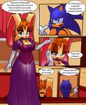  big_breasts breasts comic dreamcastzx1 female hedgehog lagomorph male mammal rabbit sonic_(series) sonic_the_hedgehog vanilla_the_rabbit viroveteruscy 