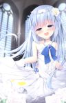  dress gochuumon_wa_usagi_desu_ka? kafuu_chino kouda_suzu wedding_dress 