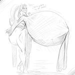  2017 anthro arceus big_breasts big_butt breasts butt clothed clothing digital_media_(artwork) dotintheparadox english_text female hair huge_breasts hyper hyper_breasts legendary_pok&eacute;mon looking_at_viewer mammal nintendo nipples pok&eacute;mon pok&eacute;morph simple_background smile solo text video_games white_background 