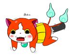  cat disembodied_penis feline jibanyan male mammal oral penis video_games watch yo-kai yo-kai_watch young 