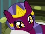  :3 badumsquish bed cute ear_piercing egyptian equine female friendship_is_magic headdress horse jewelry looking_at_viewer macro mammal my_little_pony piercing ponification relaxing smile sphinx spoiler squishy_cheeks 