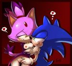  anthro blaze_the_cat blush body_grab breasts cat cleavage clothed clothing duo feline female fur green_eyes hand_on_pussy hedgehog male male/female mammal nancher nipples nude penetration pussy pussy_rub sex simple_background smile sonic_(series) sonic_the_hedeghog sonic_the_hedgehog vaginal vaginal_penetration video_games white_fur 