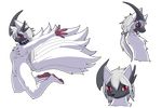  absol anthro fadingsky hybrid ninetales nintendo nitnendo pok&eacute;mon shiro[absunine] video_games 