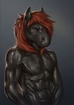  anthro equine horse latex_(artist) male mammal rubber 