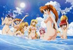  caro_ru_lushe erio_mondial fate_testarossa mahou_shoujo_lyrical_nanoha_strikers nanoha_takamachi subaru_nakajima teana_lanster vivio 