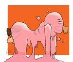  2017 balls breasts butt digital_media_(artwork) double_penetration female goo group group_sex hi_res humanoid_penis losing_shape male male/female not_furry nude oral penetration penis sex simple_background slime 
