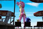  3d_(artwork) amy_rose beach clothing darkalex digital_media_(artwork) growth hi_res macro miles_prower seaside sonic_(series) sonic_the_hedgehog swimsuit 