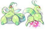  2017 abdominal_bulge alternate_version_available antennae anthro anus belly big_butt big_pussy big_tail blush butt dragon egg eyelashes female flat_chested flygon lizardbat_(artist) membranous_wings navel nintendo oviposition plump_labia pok&eacute;mon presenting pussy shy slightly_chubby solo spread_legs spreading thick_thighs video_games wide_hips wings 